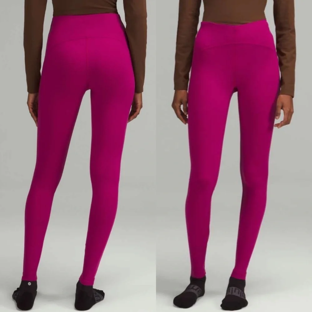 Lululemon InStill High Rise Tight Magenta Purple Leggings 12 NWT